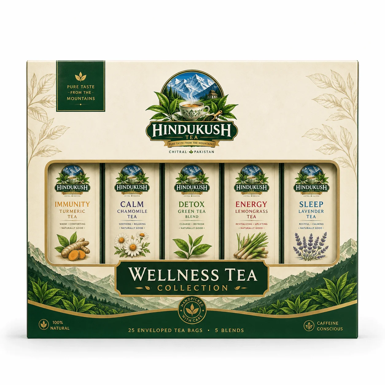 Wellness Tea Collection (5 Blends)