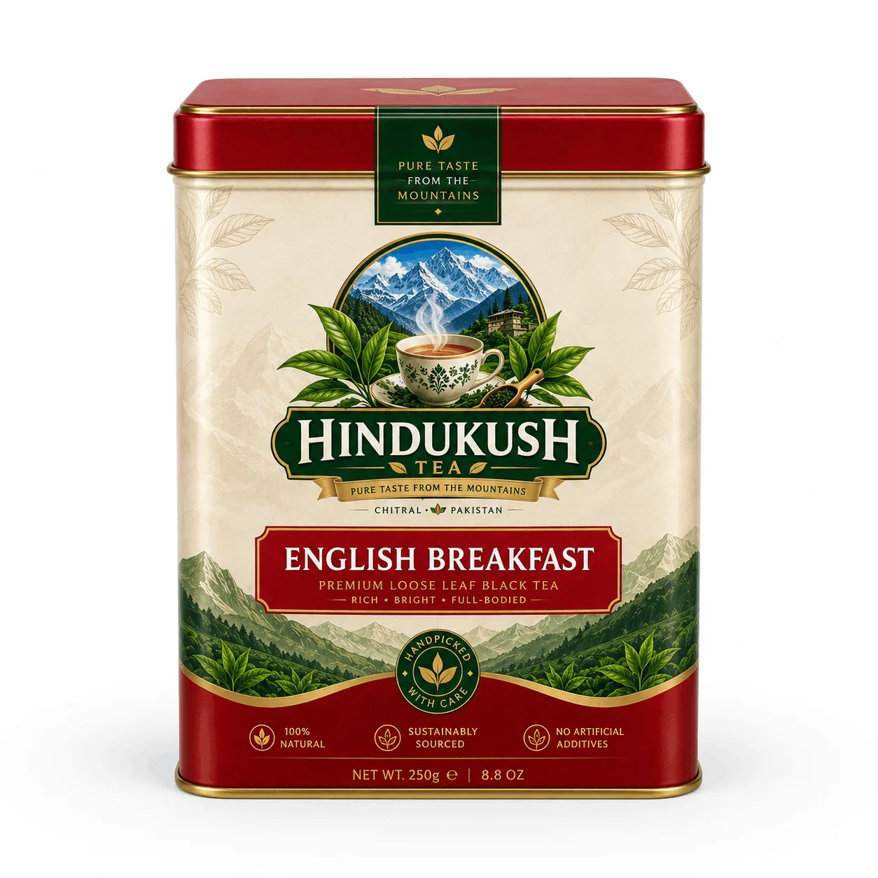 English Breakfast Premium Tin
