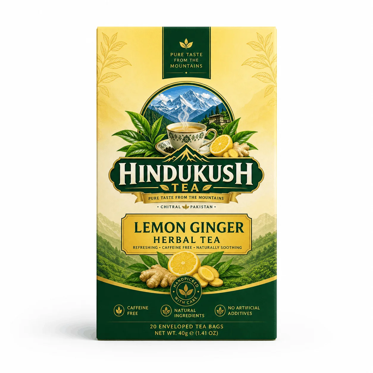 Lemon Ginger Herbal Tea